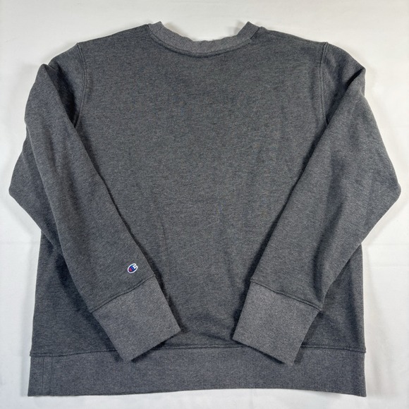 Notre Dame Sweatshirt Womens XL Gray NCAA Football Champion Fighting Irish - Picture 2 of 8